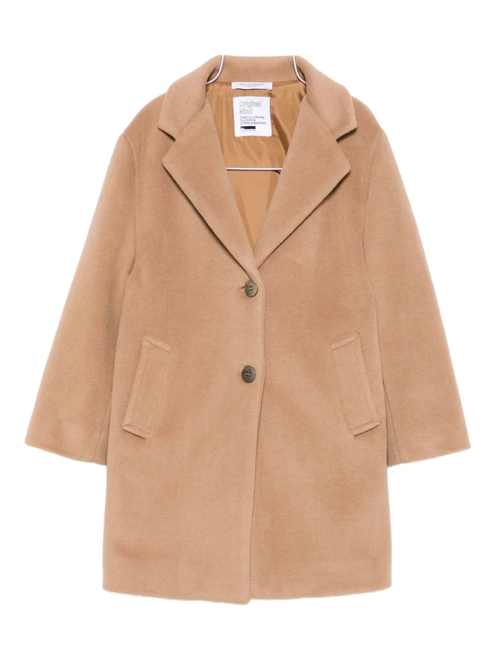 Однобортное пальто на пуговицах Paolo Pecora Kids, нейтральный
Однобортное пальто на пуговицах Paolo Pecora Kids, нейтральный