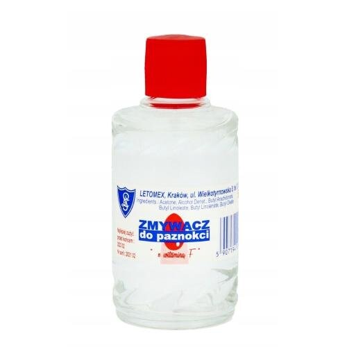 Жидкость для снятия лака, 50 мл Letomex, inna
Жидкость для снятия лака, 50 мл Letomex, inna