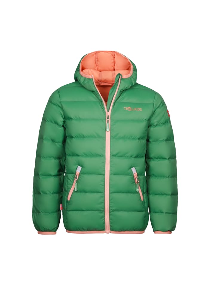 Trollkids Пуховик Dovrefjell зеленого цвета/георгина
Trollkids Пуховик Dovrefjell зеленого цвета/георгина