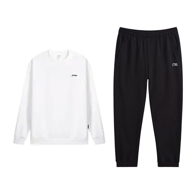 Li Ning Casual Sportswear Unisex 2 Piece Set Li-Ning, белый top+черный pants
Li Ning Casual Sportswear Unisex 2 Piece Set Li-Ning, белый top+черный pants