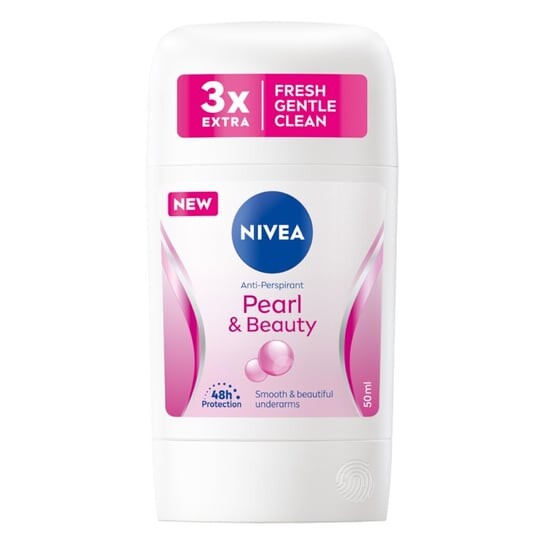 Стик-антиперспирант, 50 мл Nivea, Pearl & Beauty
Стик-антиперспирант, 50 мл Nivea, Pearl & Beauty