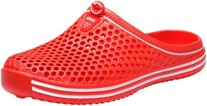 Унисекс сабо модные, сандалии с закрытым носком на липучке, походная обувь с мягкой подошвой, уличная и садовая обувь, пляжные сандалии, удобные и легкие в носке Hhhchpm, красный
Унисекс сабо модные, сандалии с закрытым носком на липучке, походная обувь с мягкой подошвой, уличная и садовая обувь, пляжные сандалии, удобные и легкие в носке Hhhchpm, красный