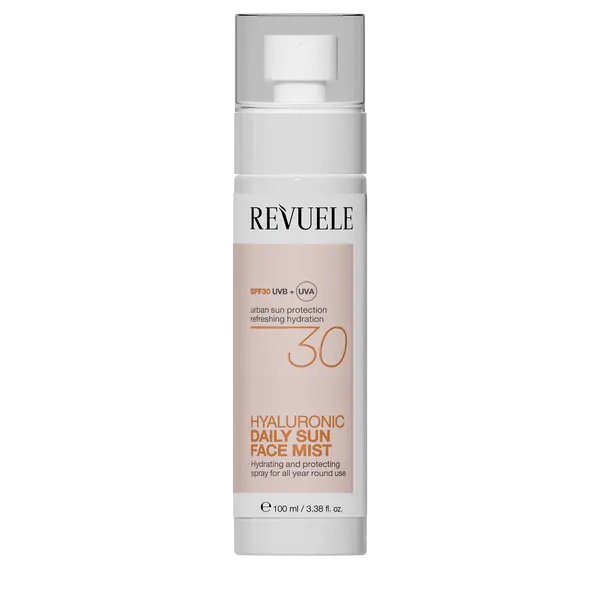 Спрей для лица с spf30, 100 мл Revuele Daily sun
Спрей для лица с spf30, 100 мл Revuele Daily sun