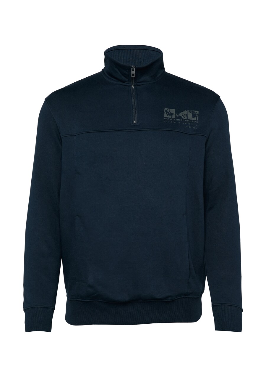 Свитер s.Oliver Sweatshirt, темно-синий
Свитер s.Oliver Sweatshirt, темно-синий