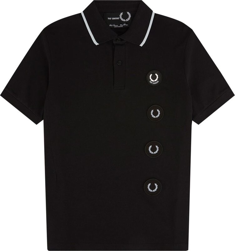 Топ Fred Perry x Raf Simons Laurel Detail Roll Neck Top 'Cloud Blue', синий
Топ Fred Perry x Raf Simons Laurel Detail Roll Neck Top 'Cloud Blue', синий