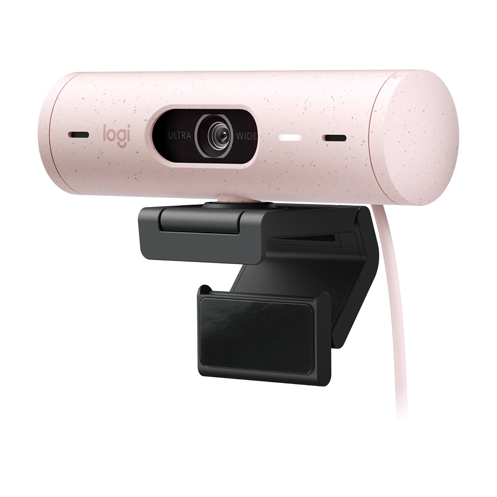 Веб-камера Logitech Brio 500, Full HD, розовый
Веб-камера Logitech Brio 500, Full HD, розовый