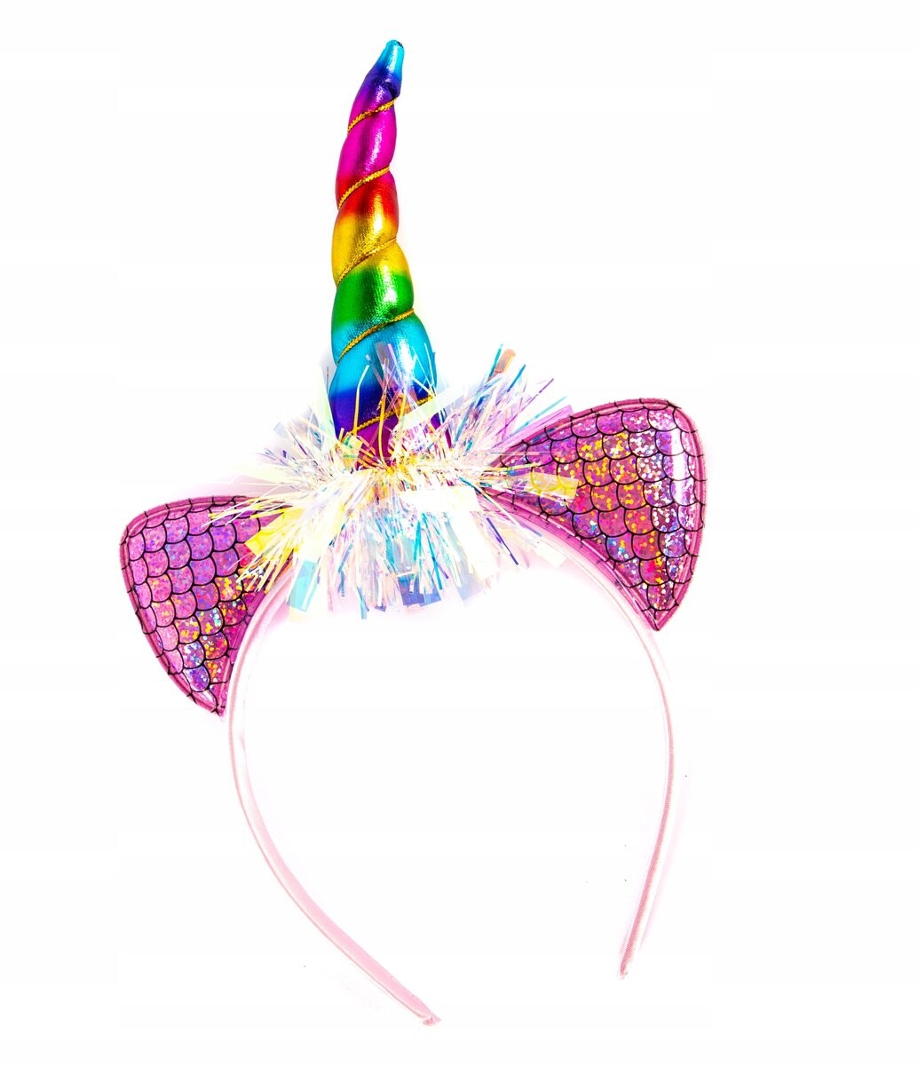 Карнавальная повязка для волос с радужным единорогом Inna Marka
Карнавальная повязка для волос с радужным единорогом Inna Marka