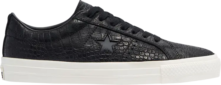 Кроссовки Converse One Star Pro Low Croc Emboss - Black, черный
Кроссовки Converse One Star Pro Low Croc Emboss - Black, черный