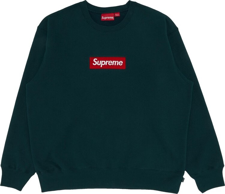 Толстовка Supreme Box Logo Crewneck 'Dark Pine', зеленый
Толстовка Supreme Box Logo Crewneck 'Dark Pine', зеленый