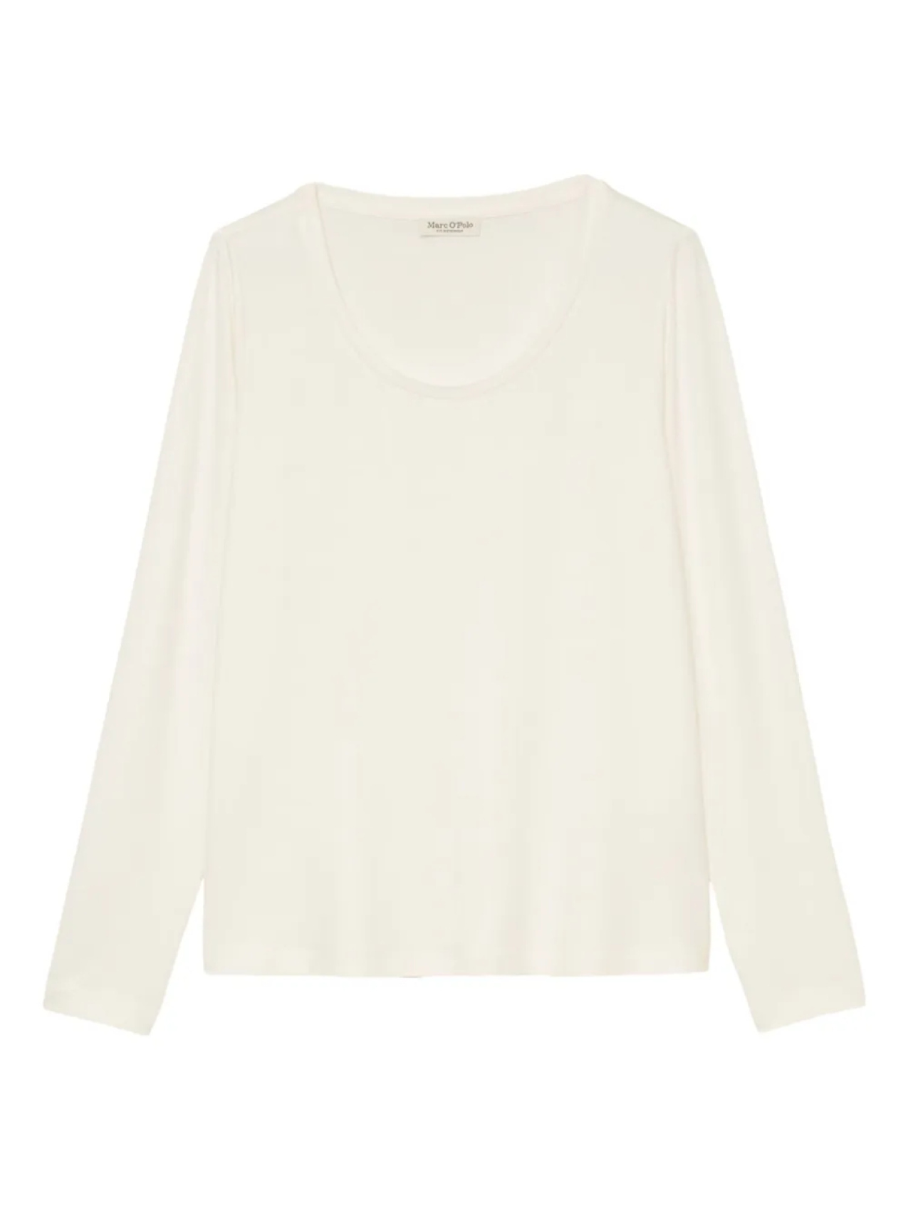 Marc O'Polo топ с U-образным вырезом и длинными рукавами, белый
Marc O'Polo топ с U-образным вырезом и длинными рукавами, белый