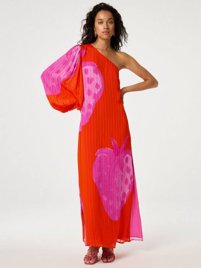 Платье Liliana с принтом клубники Fabienne Chapot, Orange/Pink
Платье Liliana с принтом клубники Fabienne Chapot, Orange/Pink