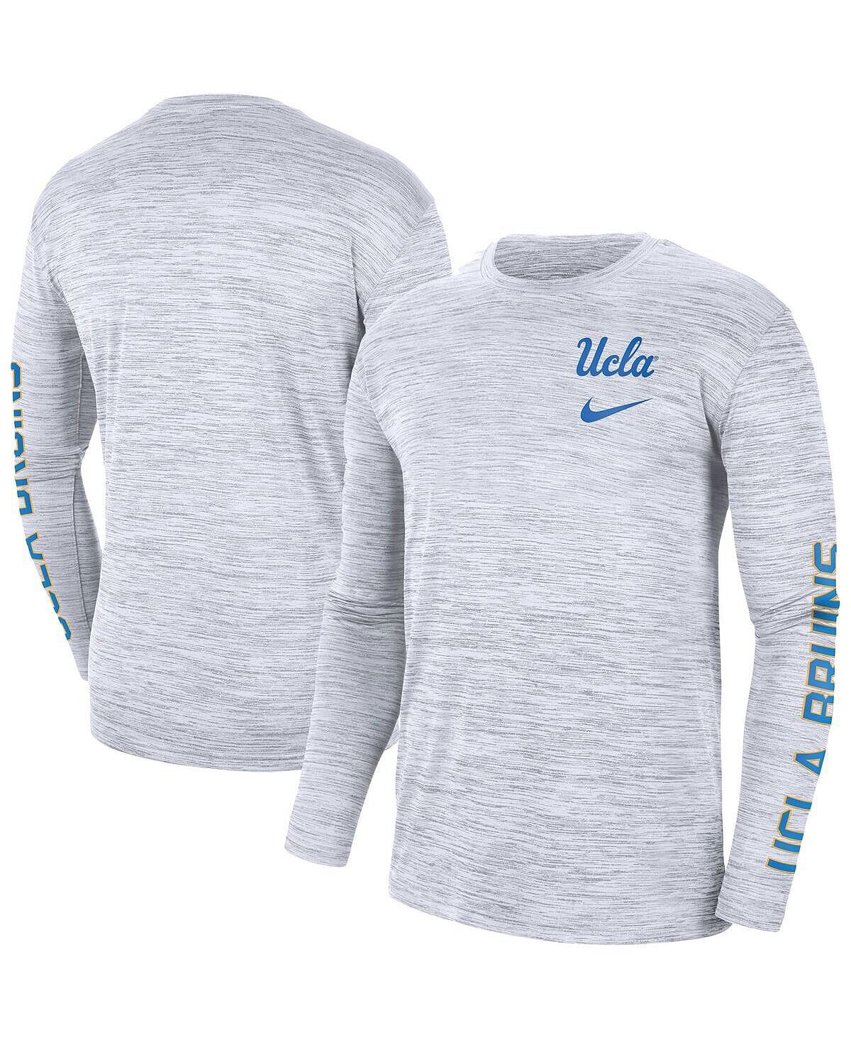 Мужская белая футболка с длинным рукавом ucla bruins velocity legend team performance Nike, белый
Мужская белая футболка с длинным рукавом ucla bruins velocity legend team performance Nike, белый