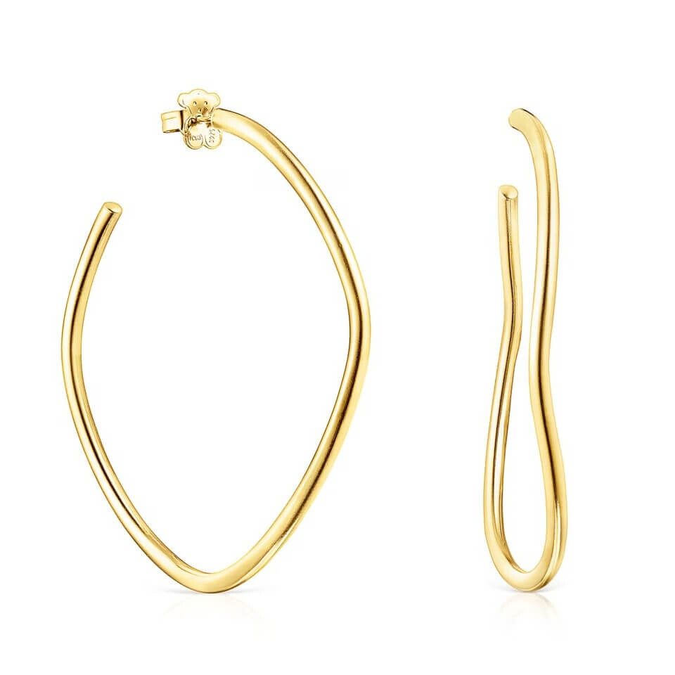 Серьги-кольца Tous Hav Wave-shaped, серебро позолоченное
Серьги-кольца Tous Hav Wave-shaped, серебро позолоченное