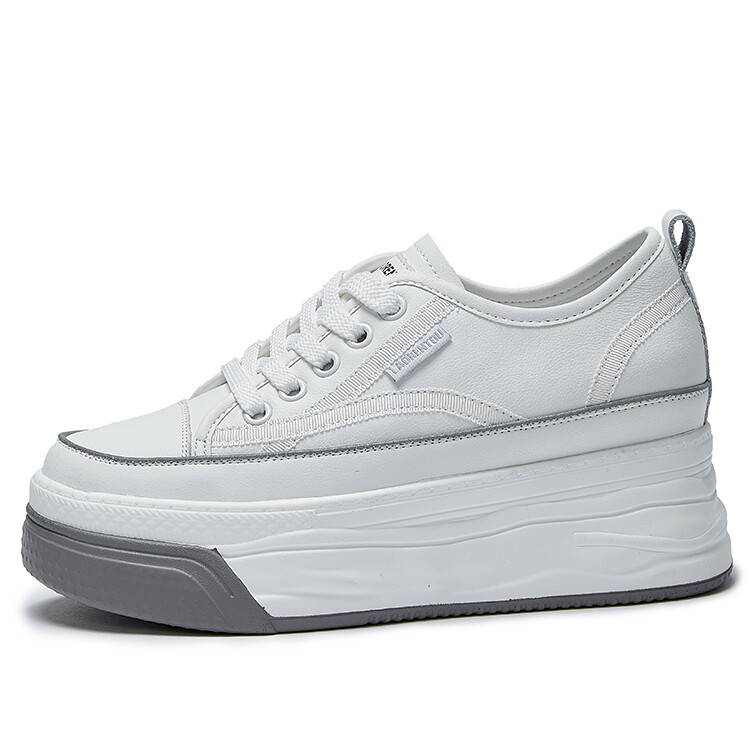 Кеды, скейтборд обувь женская низкая Laorentou, цвет White Gray
Кеды, скейтборд обувь женская низкая Laorentou, цвет White Gray