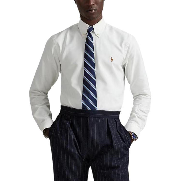 Polo Ralph Lauren Рубашка мужская белая с лацканом Moderate
Polo Ralph Lauren Рубашка мужская белая с лацканом Moderate