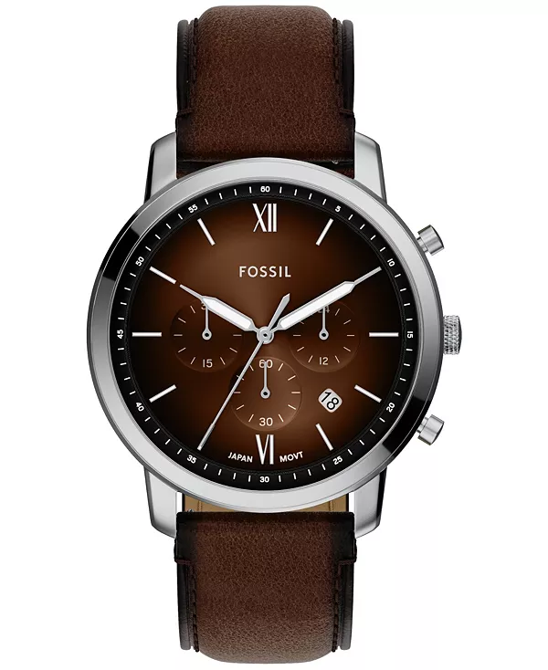 Мужские часы Neutra с хронографом, коричневые кожаные, 44 мм Fossil, brown
Мужские часы Neutra с хронографом, коричневые кожаные, 44 мм Fossil, brown