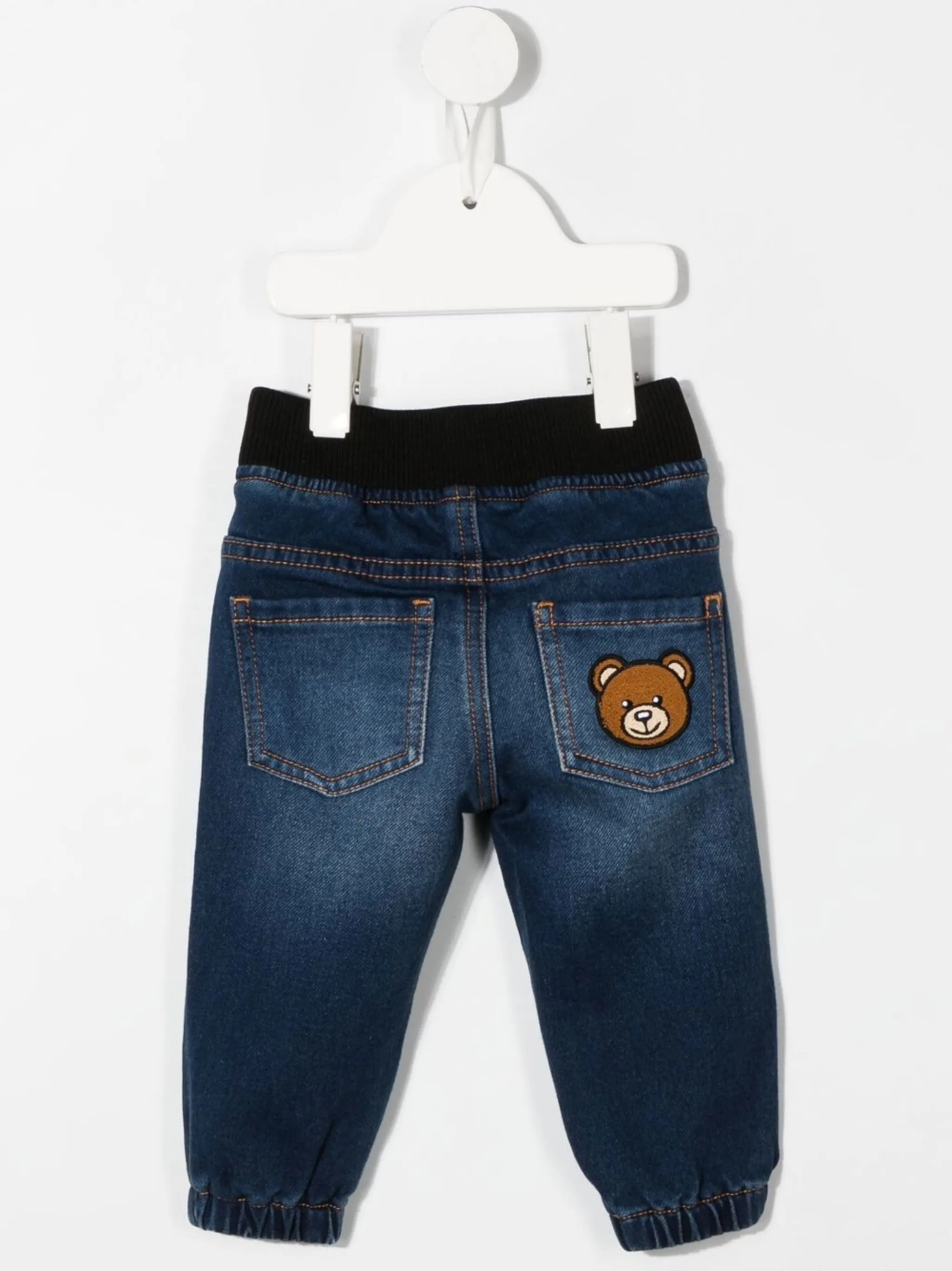 Джинсы с логотипом Moschino Kids, синий
Джинсы с логотипом Moschino Kids, синий