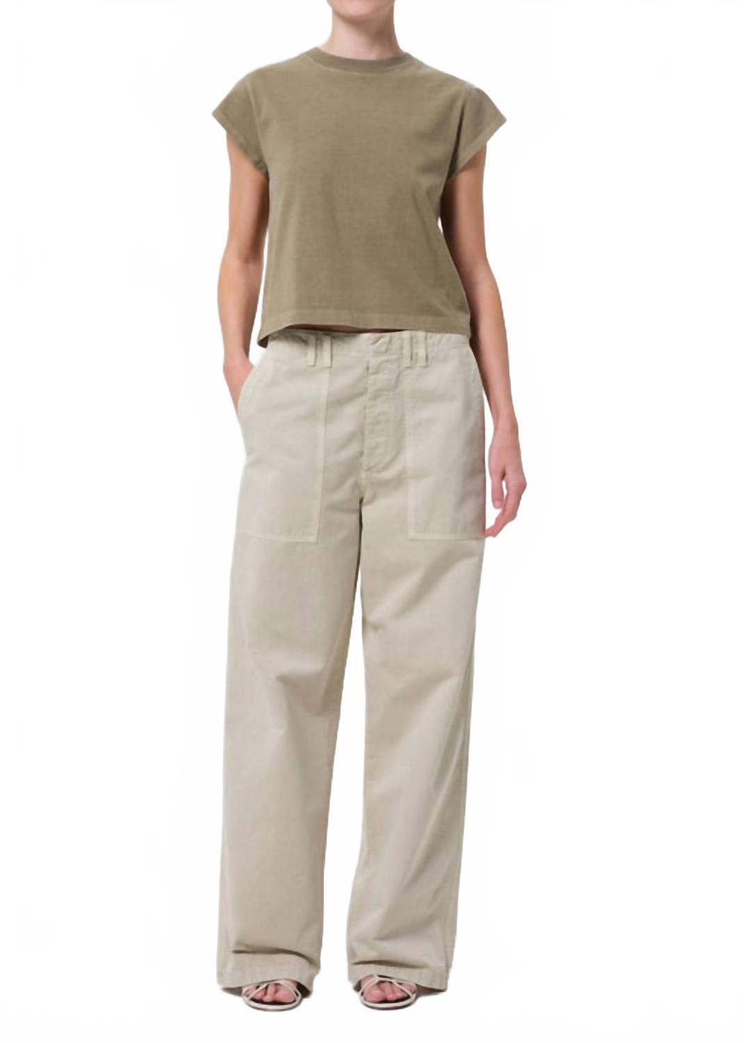 Широкие брюки Yuna цвета пемзы Agolde, Pumice
Широкие брюки Yuna цвета пемзы Agolde, Pumice