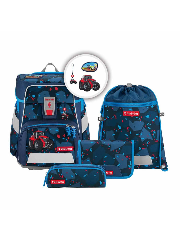 Step by Step Школьный рюкзак Трактор Фредди синего цвета
Step by Step Школьный рюкзак Трактор Фредди синего цвета