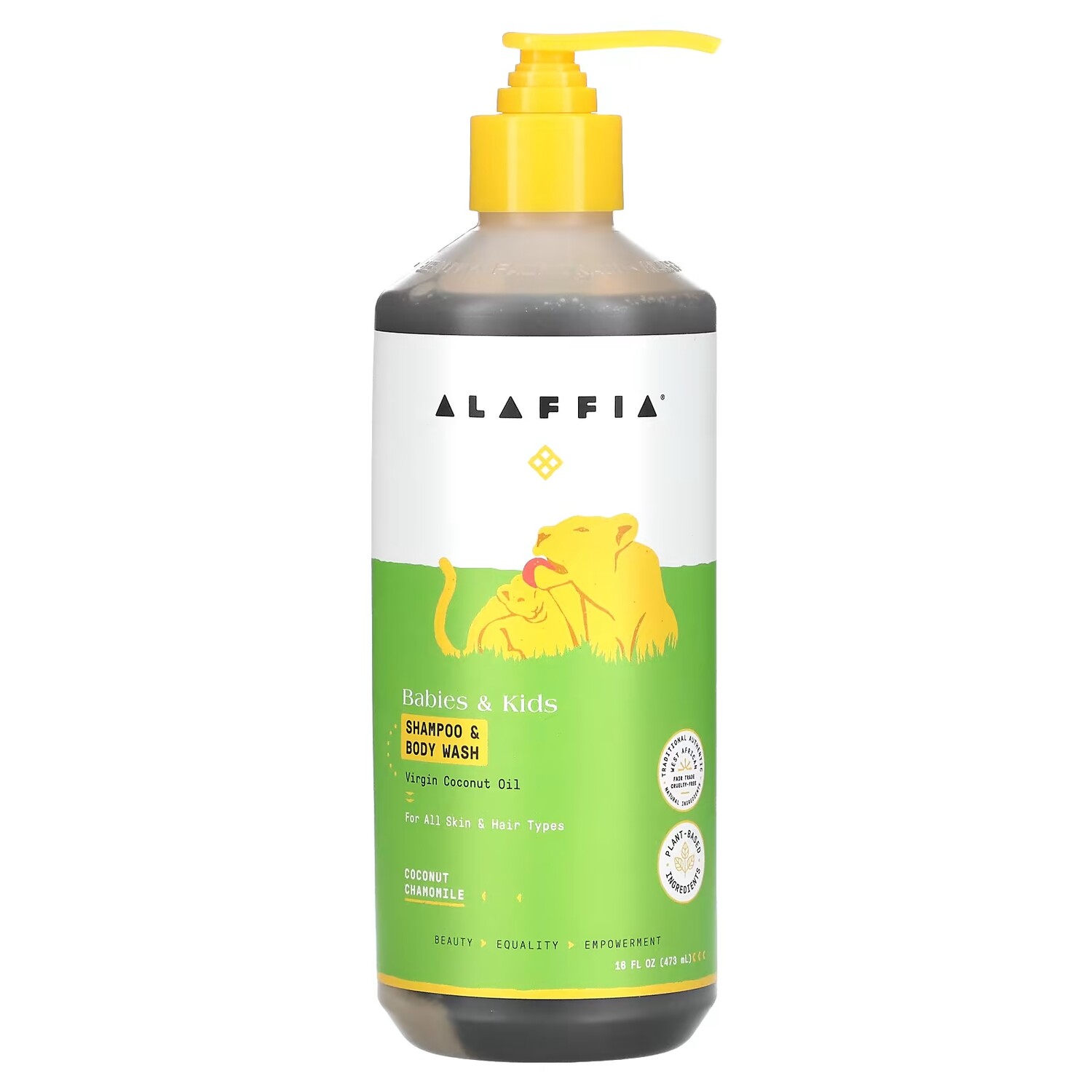 Шампунь Alaffia Babies & Kids Coconut Chamomile, 475 мл
Шампунь Alaffia Babies & Kids Coconut Chamomile, 475 мл