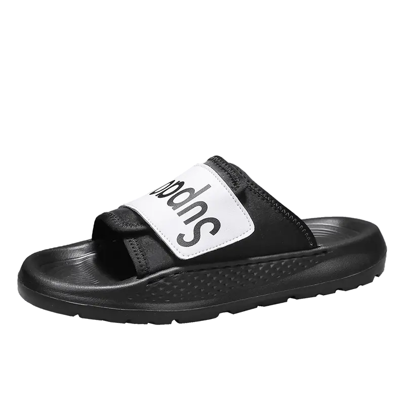 Сандалии-слайдеры с противоскользящей подошвой и износостойкими подошвами для мужчин BOLE, Black
Сандалии-слайдеры с противоскользящей подошвой и износостойкими подошвами для мужчин BOLE, Black