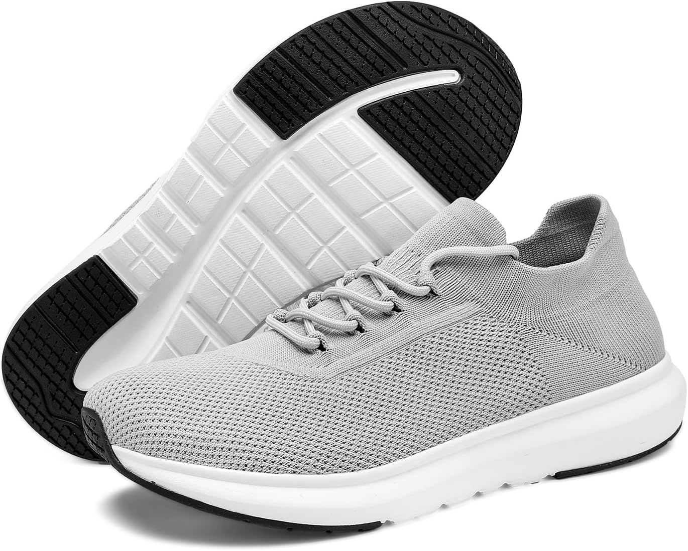 Мужские кроссовки с широкой посадкой на шнуровке - легкие прогулочные туфли с широкой носочной частью, дышащие спортивные повседневные туфли Suehumbe, серый
Мужские кроссовки с широкой посадкой на шнуровке - легкие прогулочные туфли с широкой носочной частью, дышащие спортивные повседневные туфли Suehumbe, серый