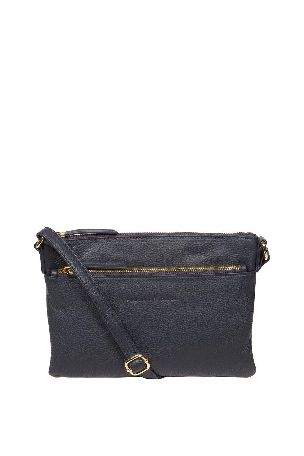 Сумка через плечо 'Hannah' из кожи наппа Pure Luxuries London, темно-синий
Сумка через плечо 'Hannah' из кожи наппа Pure Luxuries London, темно-синий