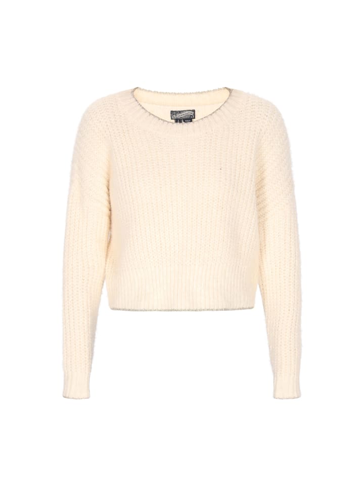 DreiMaster Женский свитер кремового цвета
DreiMaster Женский свитер кремового цвета