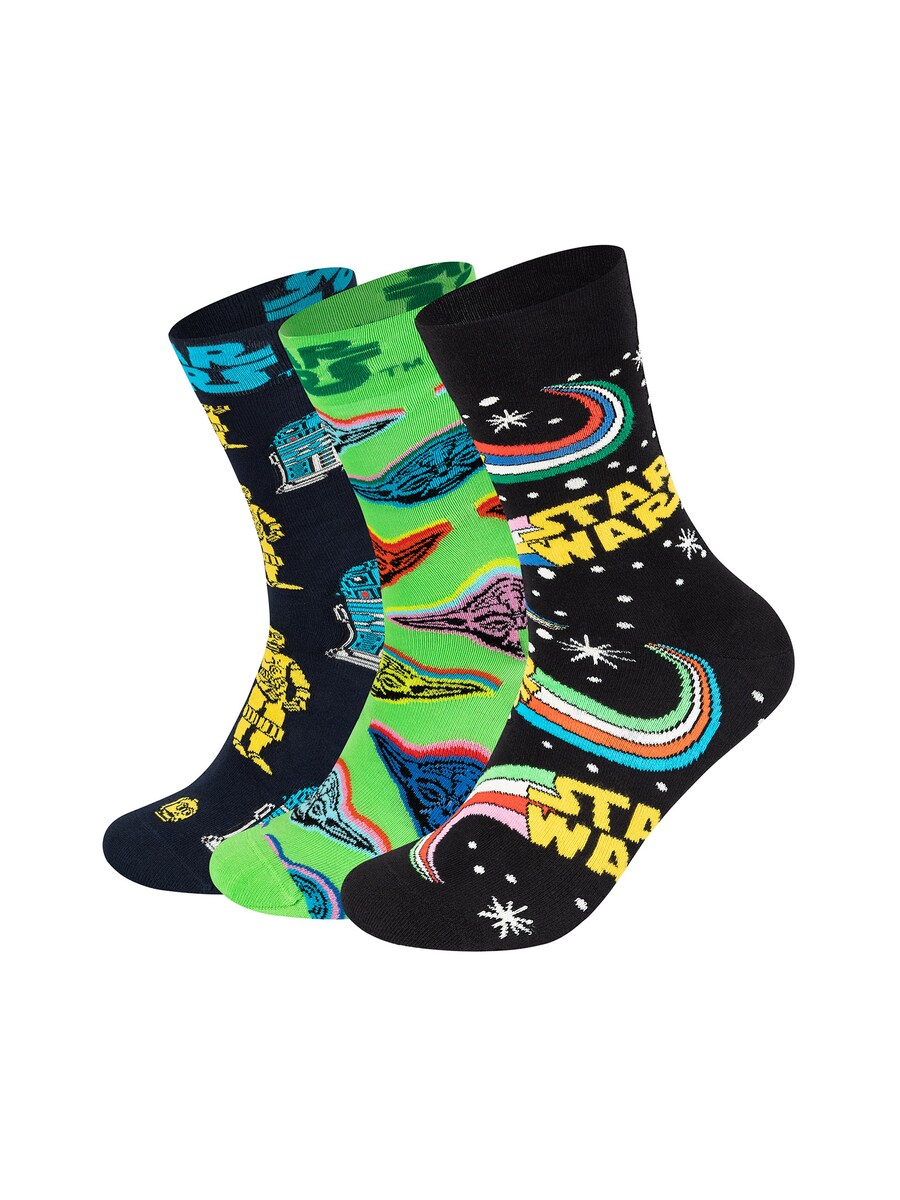 Носки Happy Socks Socks STAR WARS, цвет navy/apple/black 
Носки Happy Socks Socks STAR WARS, цвет navy/apple/black