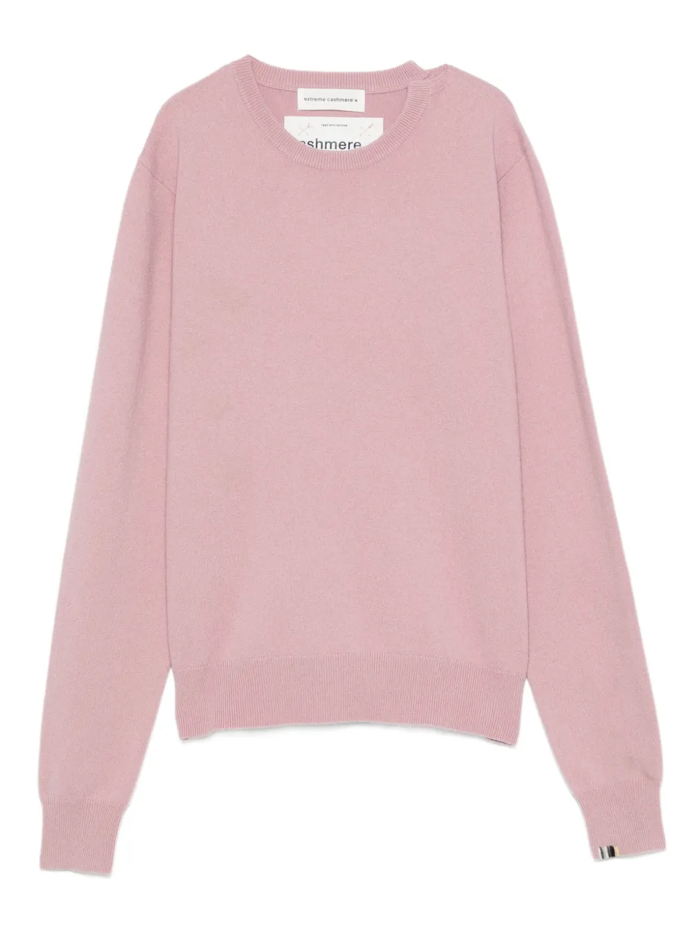 Свитер с круглым вырезом из кашемировой смеси extreme cashmere, розовый
Свитер с круглым вырезом из кашемировой смеси extreme cashmere, розовый