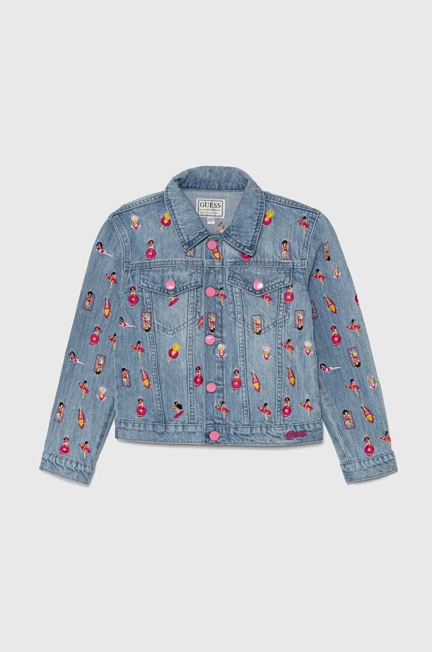 Джинсовая куртка Guess для мальчика/девочки, синий
Джинсовая куртка Guess для мальчика/девочки, синий