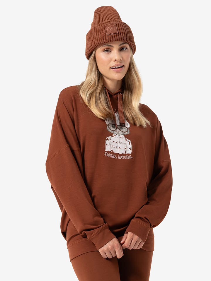 Super.natural Худи "Снежная кошка" светло-коричневого цвета
Super.natural Худи "Снежная кошка" светло-коричневого цвета