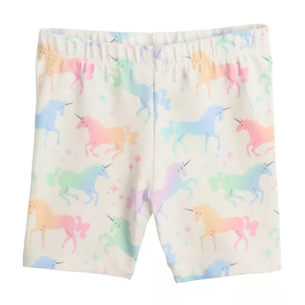 Велосипедные шорты для девочек 4-12 лет Jumping Beans, мультиколор 
Велосипедные шорты для девочек 4-12 лет Jumping Beans, мультиколор