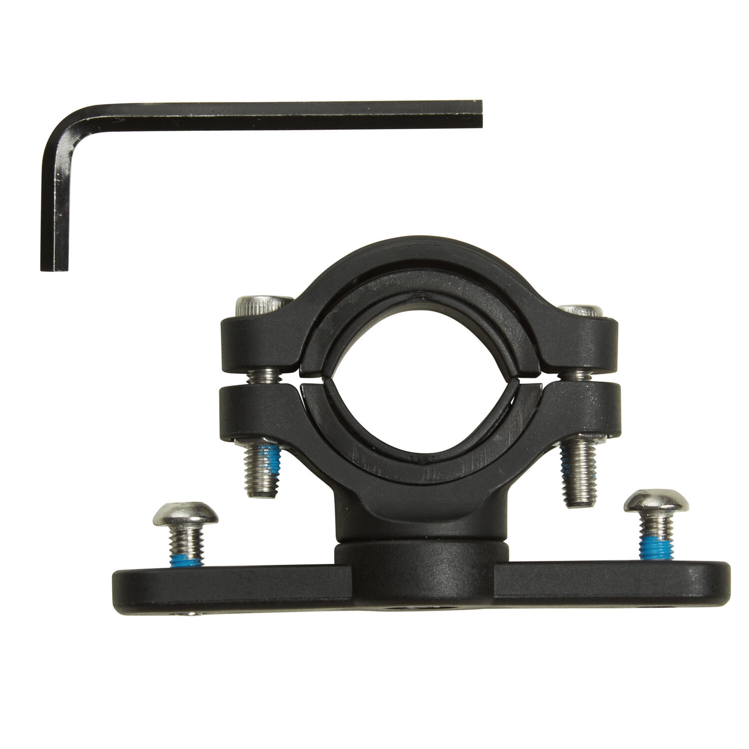 Крепеж для флягодержателя на руль, вынос руля или на подседельный штырь черный Btwin
Крепеж для флягодержателя на руль, вынос руля или на подседельный штырь черный Btwin