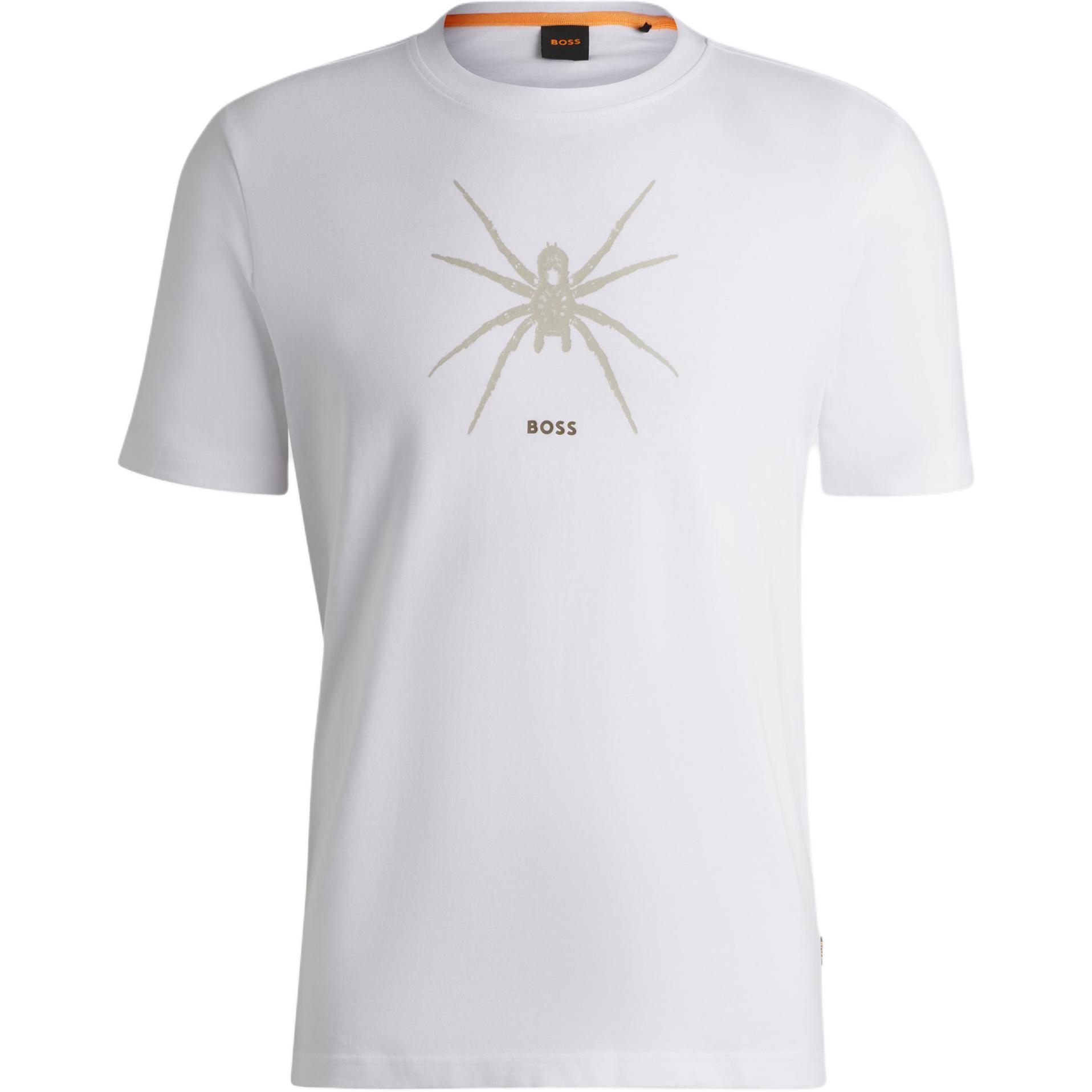 Футболка Cotton с сезонным принтом Boss HUGO BOSS, белый
Футболка Cotton с сезонным принтом Boss HUGO BOSS, белый