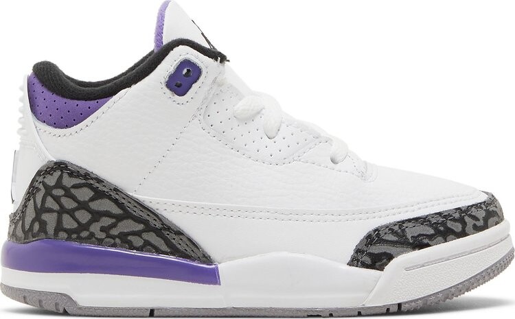 Кроссовки Air Jordan 3 Retro TD Dark Iris, белый
Кроссовки Air Jordan 3 Retro TD Dark Iris, белый