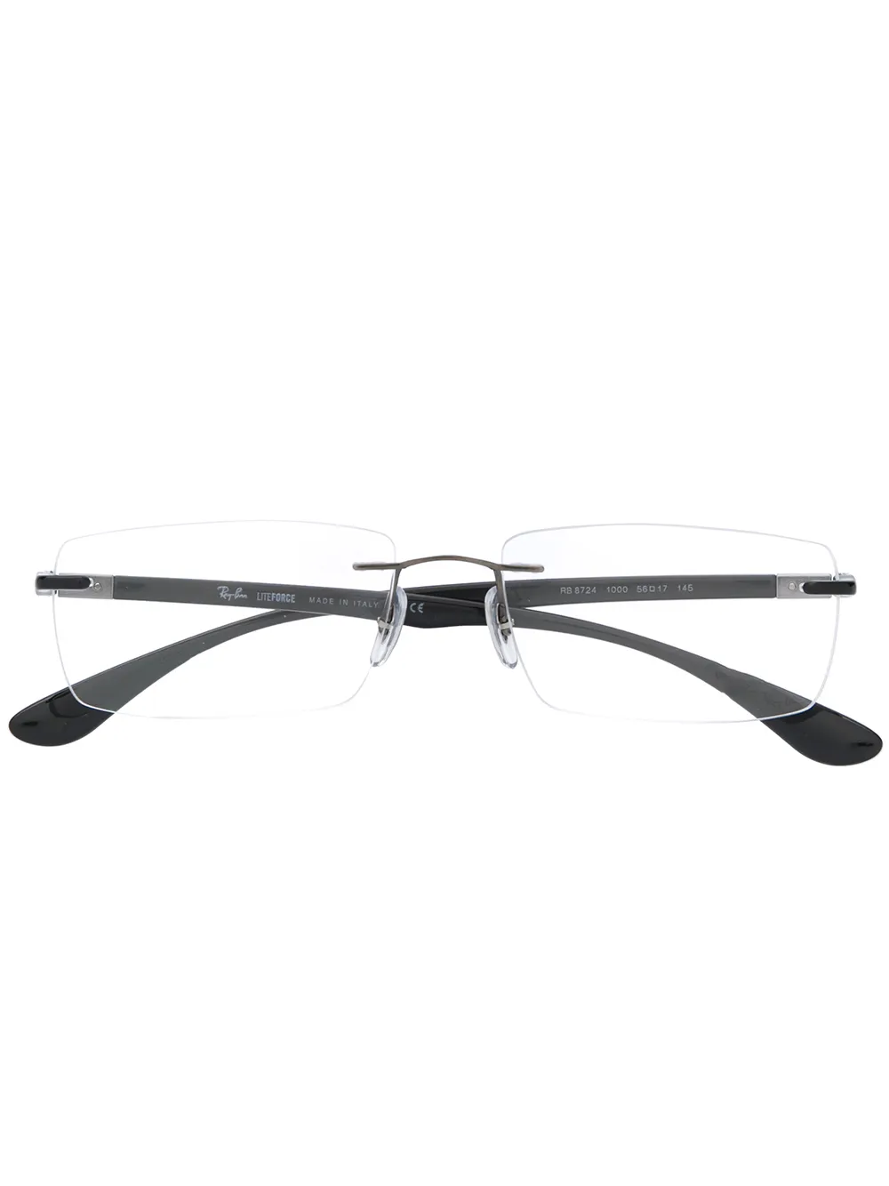 Очки без оправы Ray-Ban, черный
Очки без оправы Ray-Ban, черный