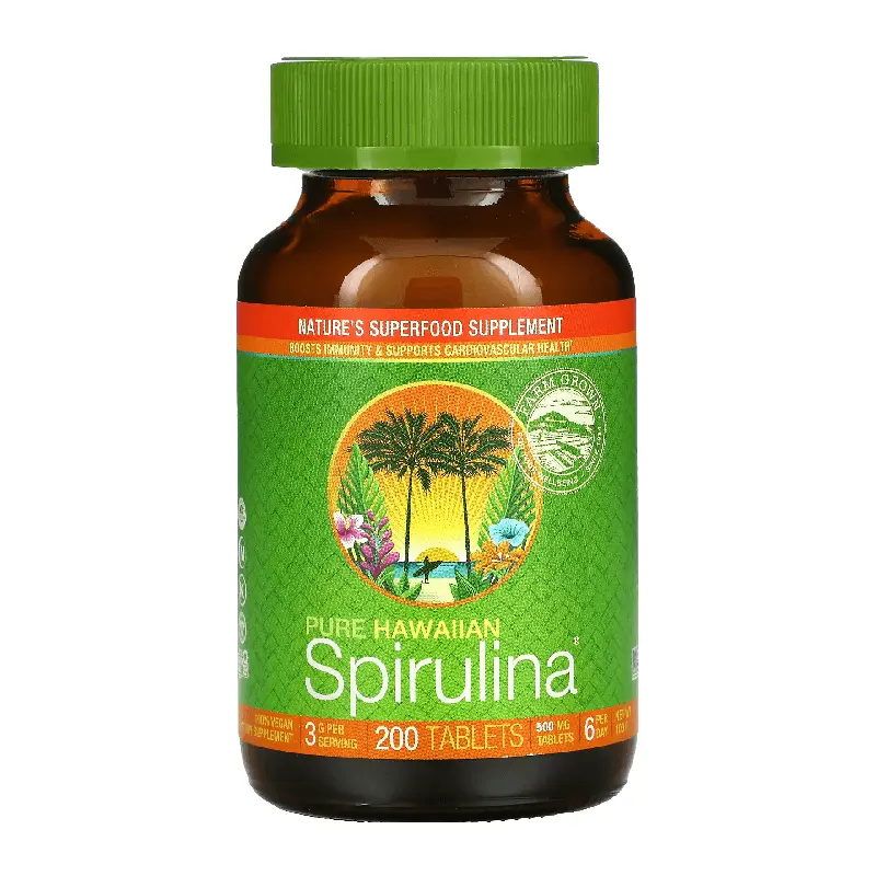 Спирулина Nutrex Hawaii 500 мг, 200 таблеток
Спирулина Nutrex Hawaii 500 мг, 200 таблеток