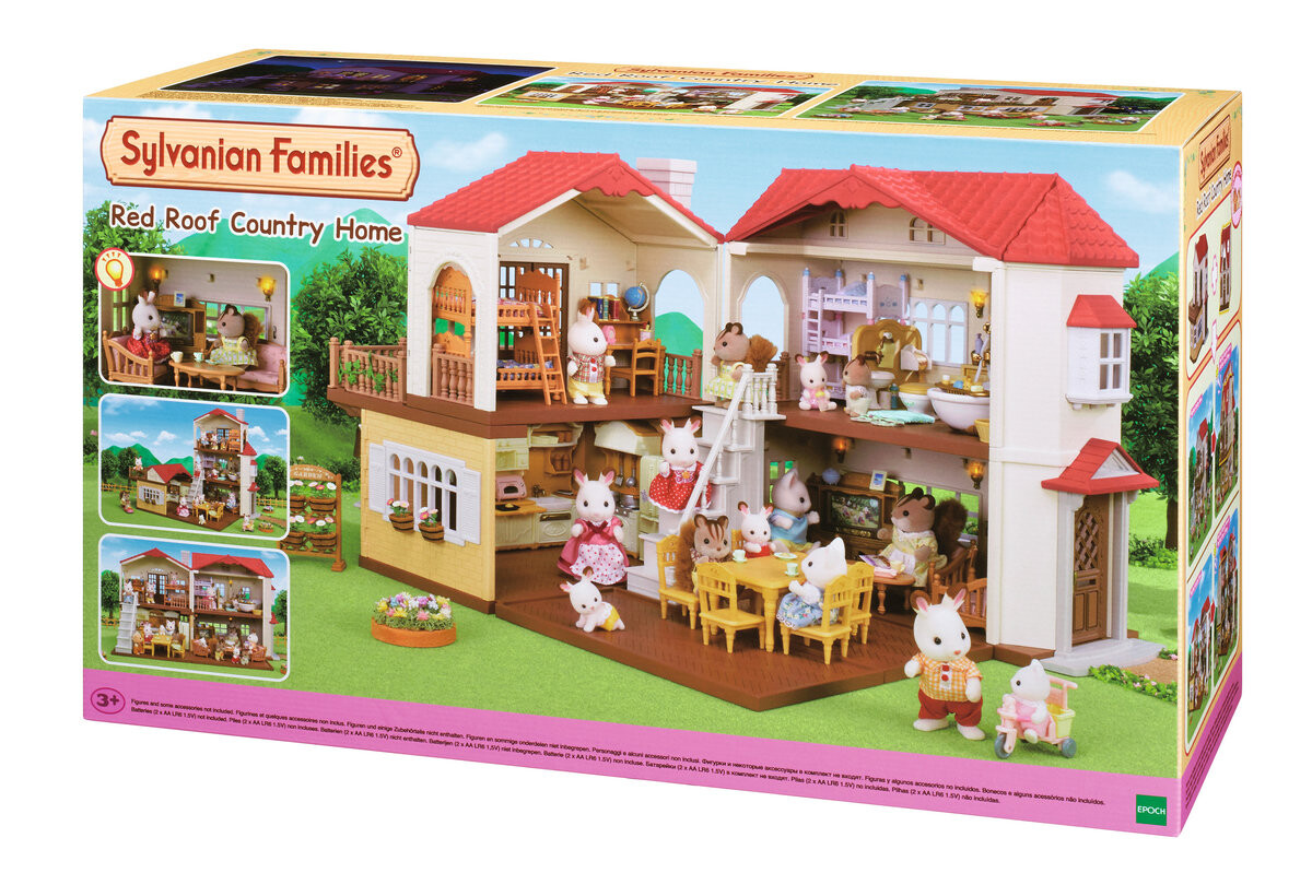 Sylvanian Families, Коллекционные фигурки, Городской дом с набором светильников, 5302
Sylvanian Families, Коллекционные фигурки, Городской дом с набором светильников, 5302
