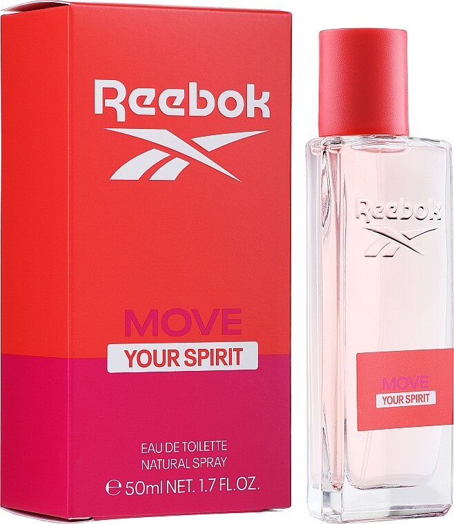 Туалетная вода Reebok Move Your Spirit
Туалетная вода Reebok Move Your Spirit