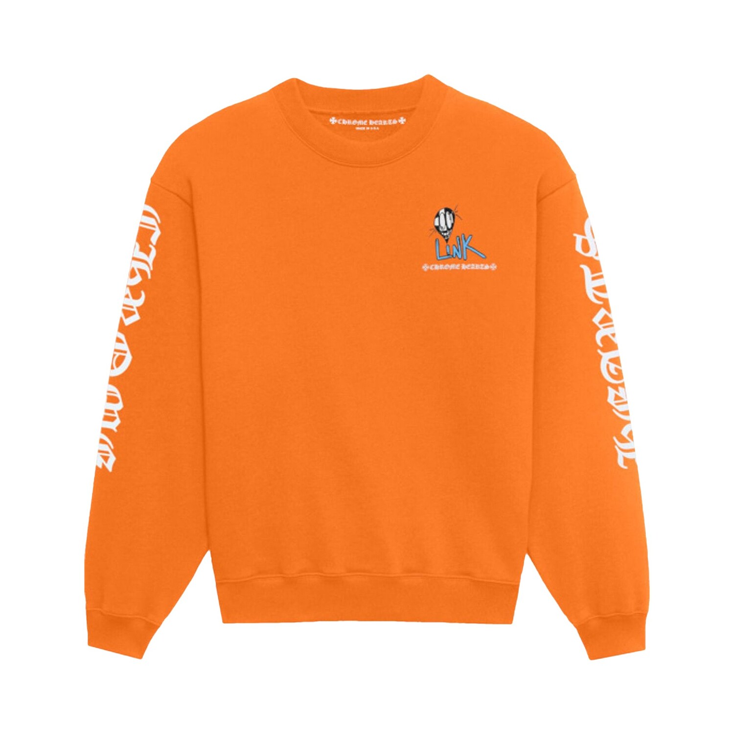 Chrome Hearts x Matty Boy Link & Build Crewneck Orange
Chrome Hearts x Matty Boy Link & Build Crewneck Orange