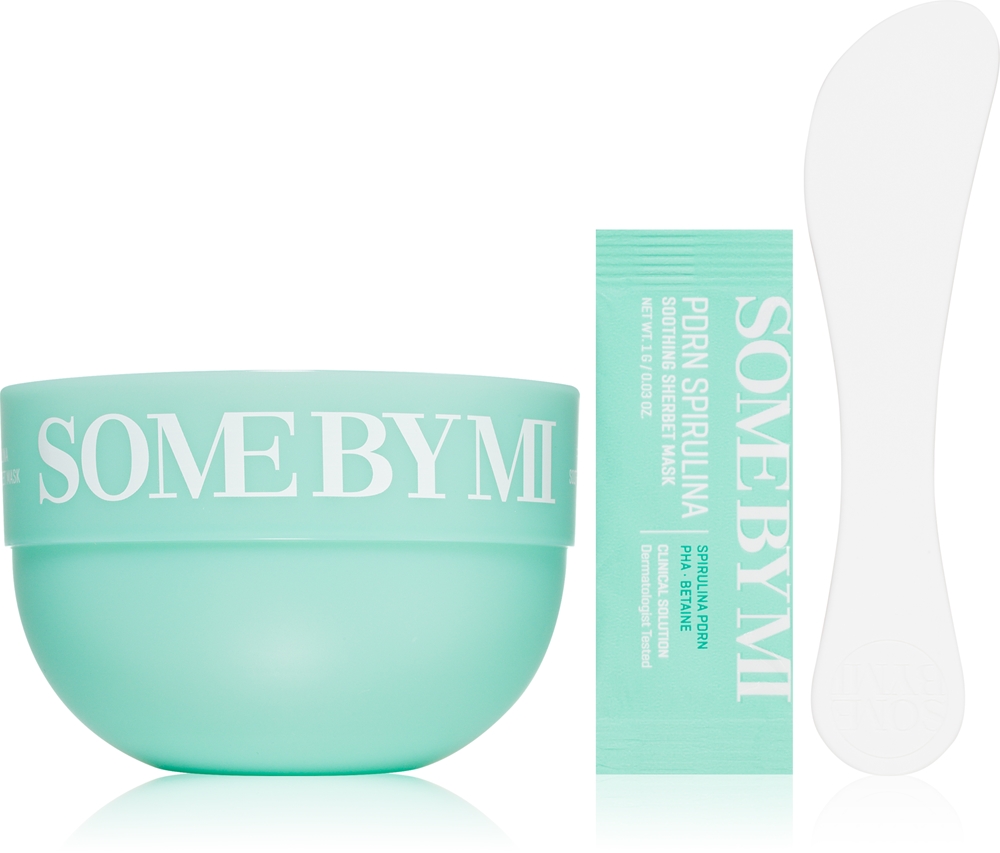 Успокаивающая маска-щербет Pdrn со спирулиной, успокаивающая маска для лица с охлаждающим эффектом Some By Mi, 10× 1 гр
Успокаивающая маска-щербет Pdrn со спирулиной, успокаивающая маска для лица с охлаждающим эффектом Some By Mi, 10× 1 гр