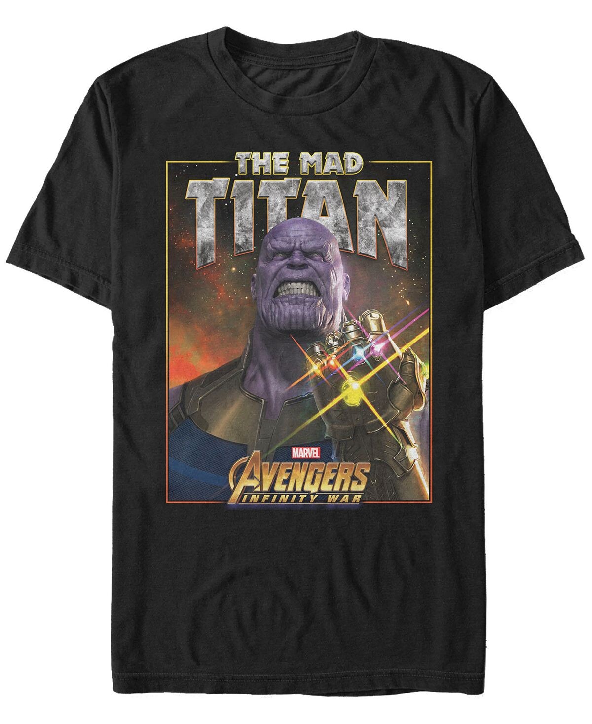 Мужская футболка с коротким рукавом marvel avengers infinity war the mad titan Fifth Sun, черный
Мужская футболка с коротким рукавом marvel avengers infinity war the mad titan Fifth Sun, черный