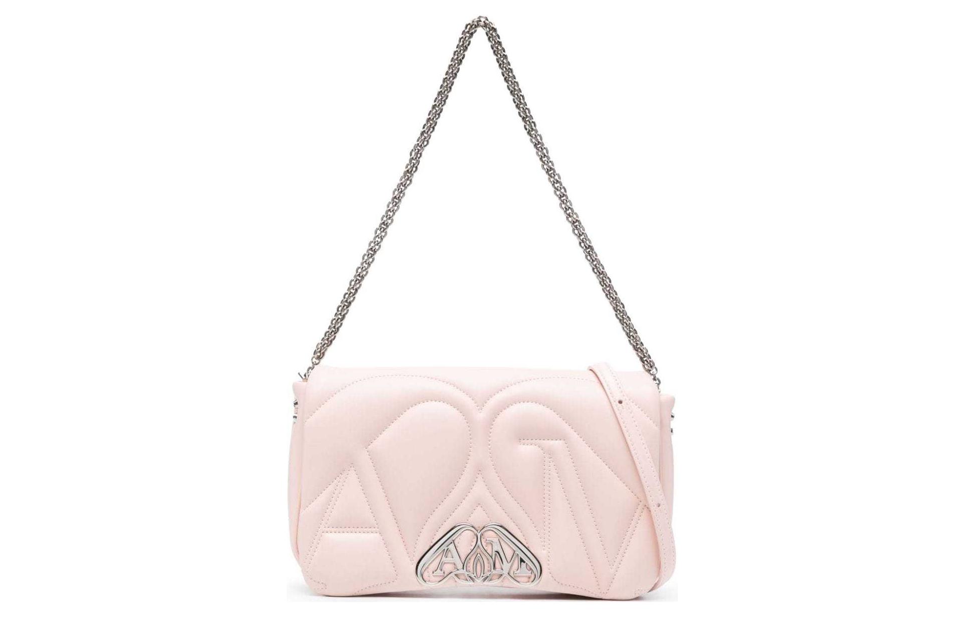 Alexander McQueen Кожаный портативный кроссбоди через плечо женский светло-розовый
Alexander McQueen Кожаный портативный кроссбоди через плечо женский светло-розовый