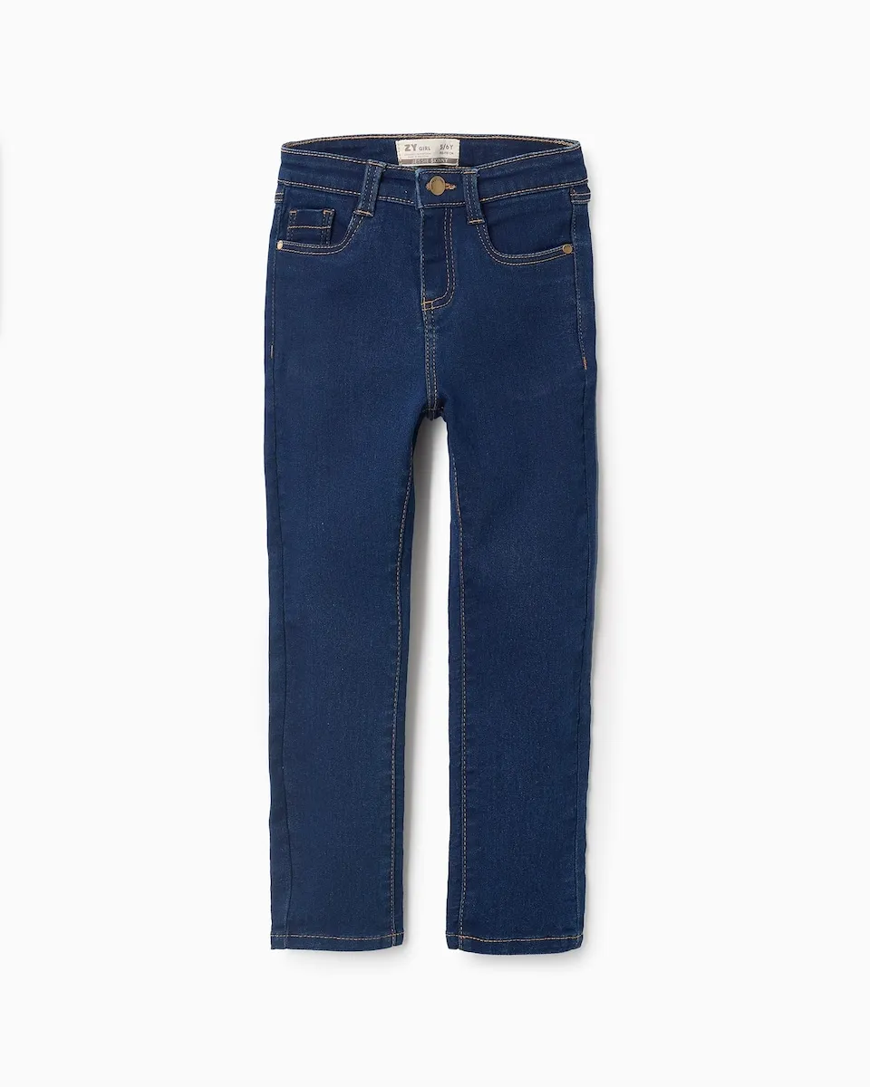 Джинсы детские эластичные скинни Zippy, темно-синий 
Джинсы детские эластичные скинни Zippy, темно-синий