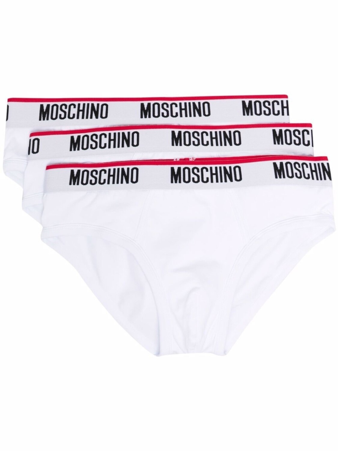 Moschino комплект из трех трусов-брифов с логотипом, белый
Moschino комплект из трех трусов-брифов с логотипом, белый