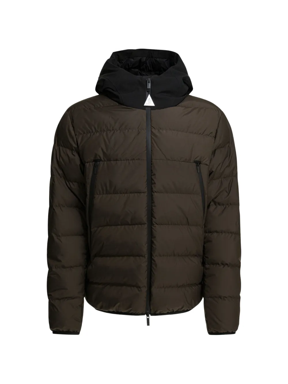 Стеганая куртка с капюшоном Moncler, коричневый
Стеганая куртка с капюшоном Moncler, коричневый