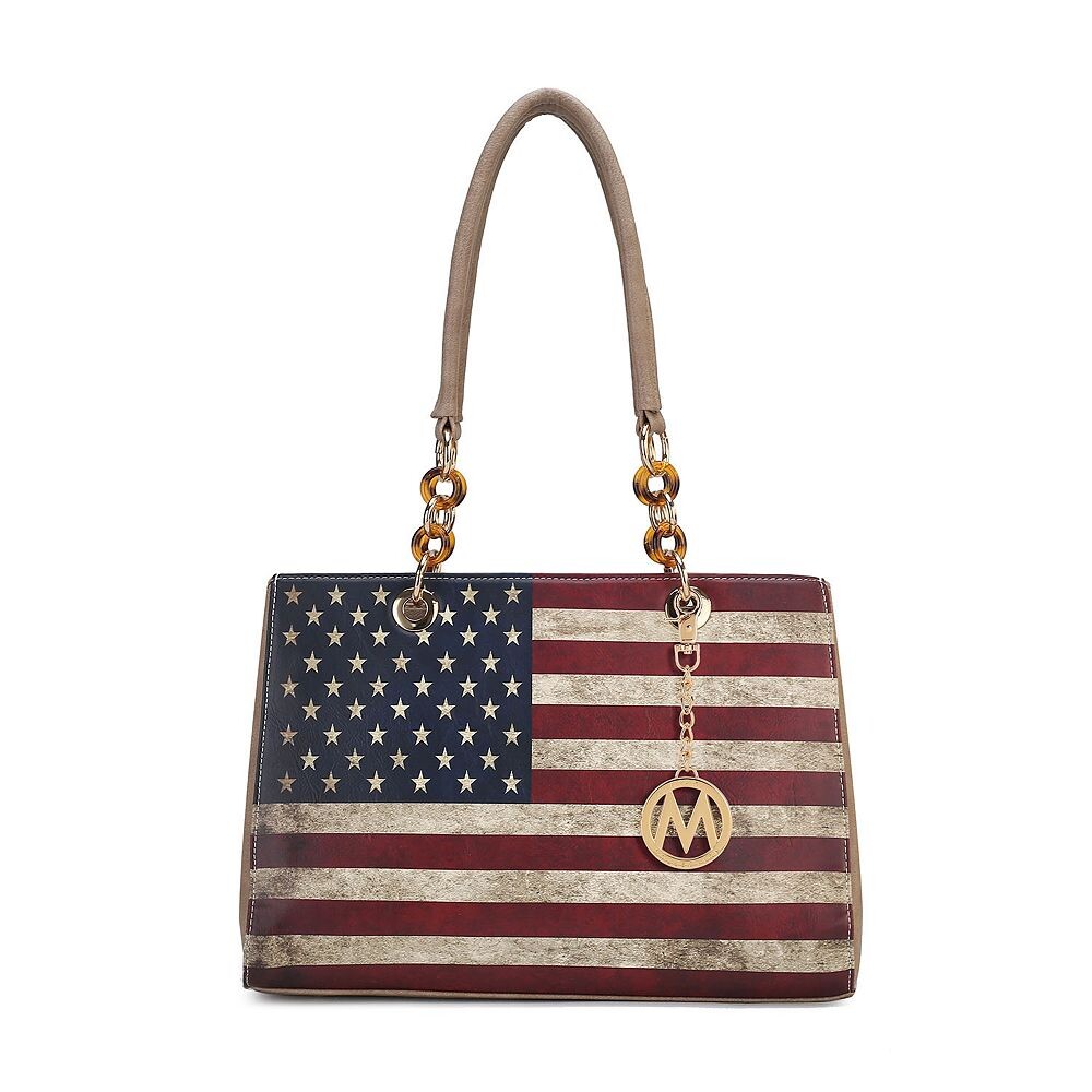 Коллекция Mkf Женская сумка через плечо Nevaeh из веганской кожи с патриотическим узором от Mia K MKF Collection, цвет Taupe, Коричневый, Коллекция Mkf Женская сумка через плечо Nevaeh из веганской кожи с патриотическим узором от Mia K MKF Collection, цве
Коллекция Mkf Женская сумка через плечо Nevaeh из веганской кожи с патриотическим узором от Mia K MKF Collection, цвет Taupe, Коричневый, Коллекция Mkf Женская сумка через плечо Nevaeh из веганской кожи с патриотическим узором от Mia K MKF Collection, цве