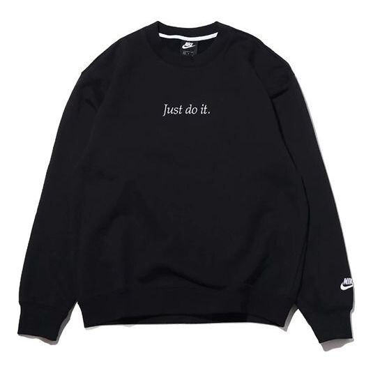 Толстовка Nike As Men's Sportswear Jdi Crw Flc Hwywt Just Do It, черный 
Толстовка Nike As Men's Sportswear Jdi Crw Flc Hwywt Just Do It, черный