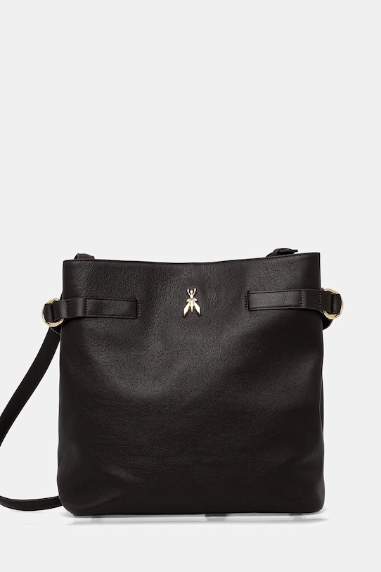 Кожаная сумка Patrizia Pepe, коричневый
Кожаная сумка Patrizia Pepe, коричневый